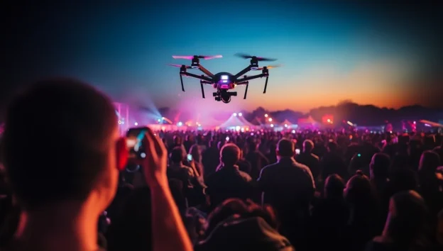 drone untuk pengamanan event