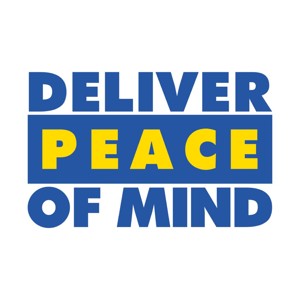 deliver peace of mind